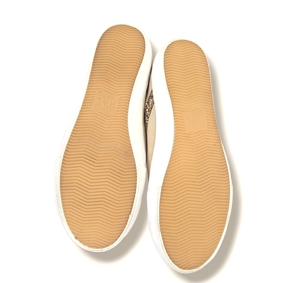 MADEWELL Sidewalk Low-Top Skate Glitter & Suede Sneakers Size W's 8, M's 6.5 - Picture 5 of 13